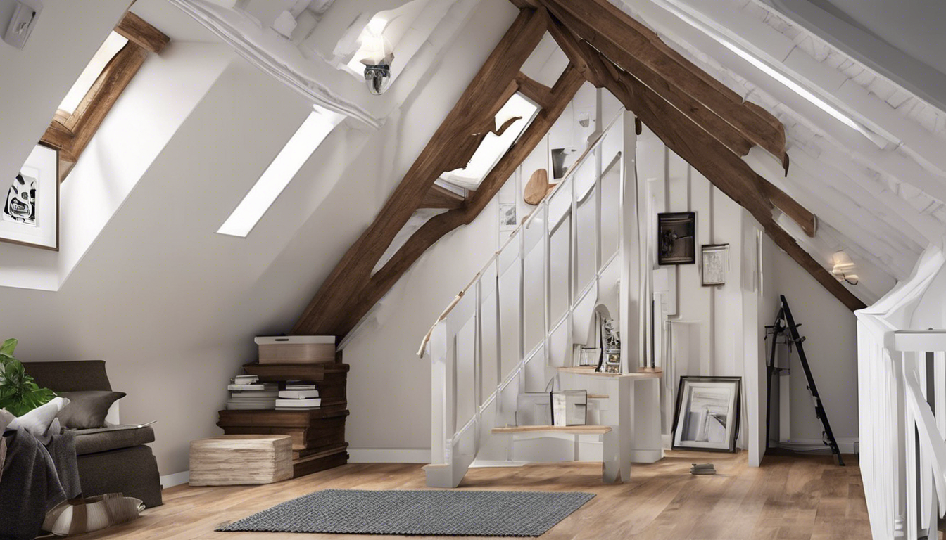 découvrez nos conseils pour transformer votre escalier de comble en un espace fonctionnel et design.