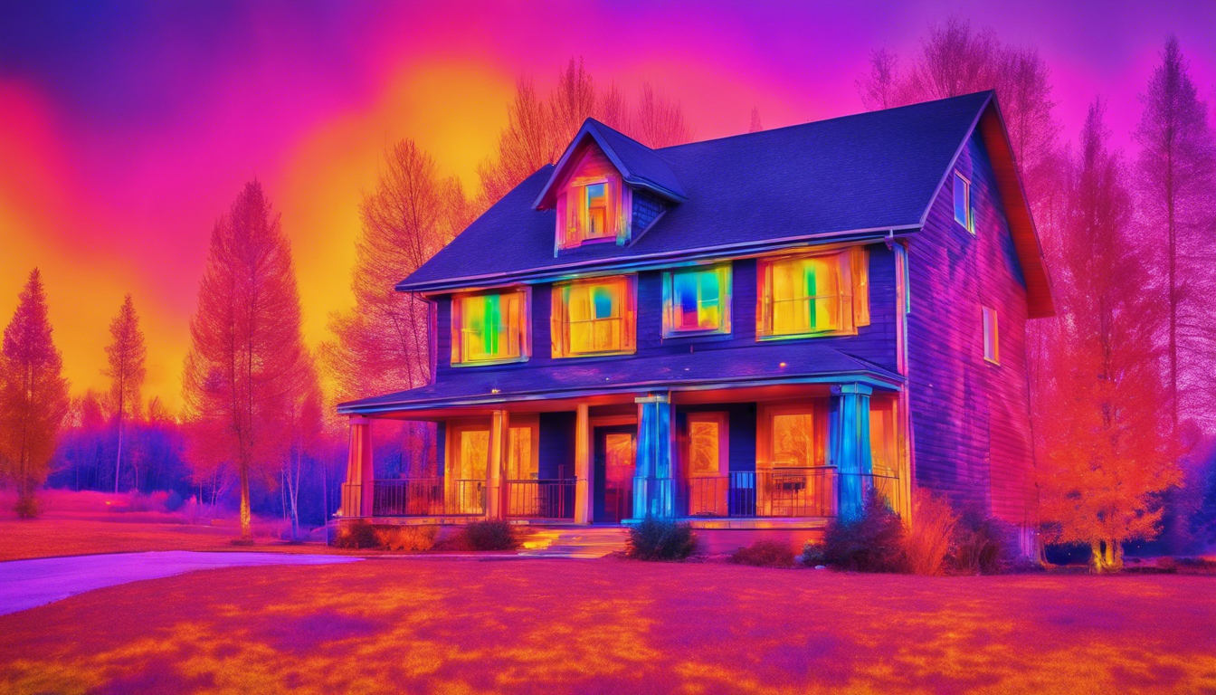 découvrez comment une caméra thermique pourrait vous permettre d'améliorer l'isolation de votre maison et de réaliser des économies d'énergie.
