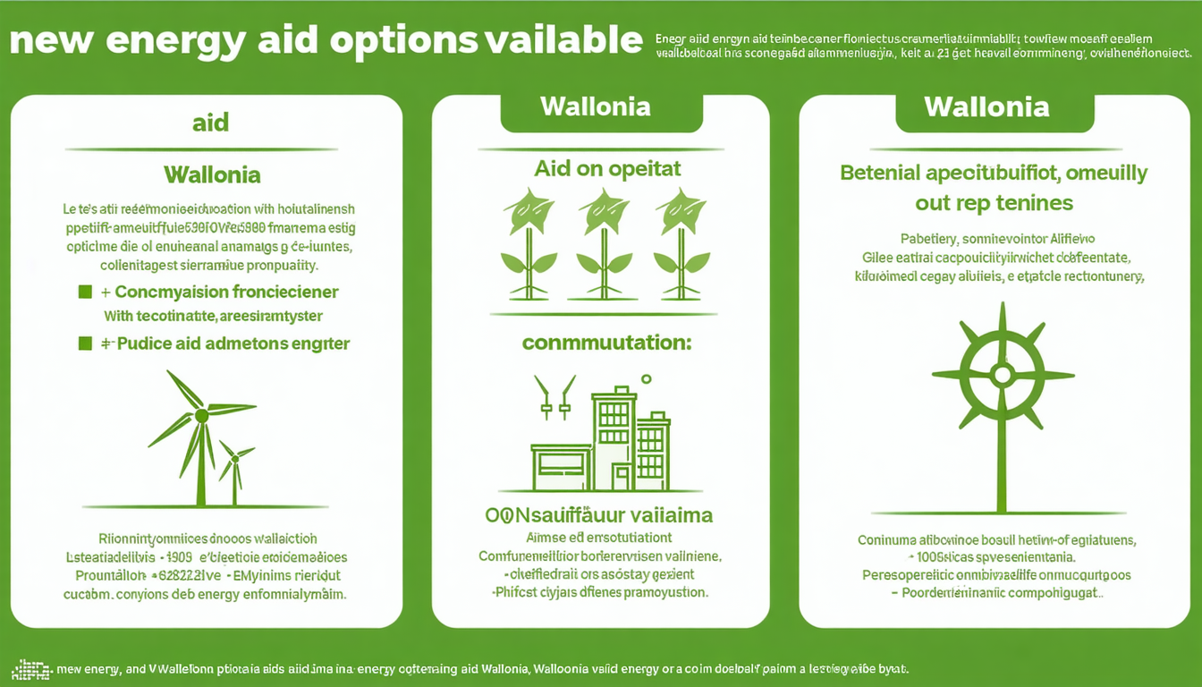 découvrez le nouveau dispositif temporaire de soutien aux primes énergétiques mis en place par le gouvernement wallon. cette initiative vise à aider les ménages et les entreprises à faire face aux coûts énergétiques tout en encourageant les économies d'énergie. renseignez-vous pour bénéficier de cette aide.