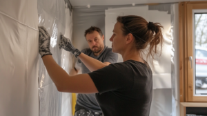 toile de verre respiration des murs