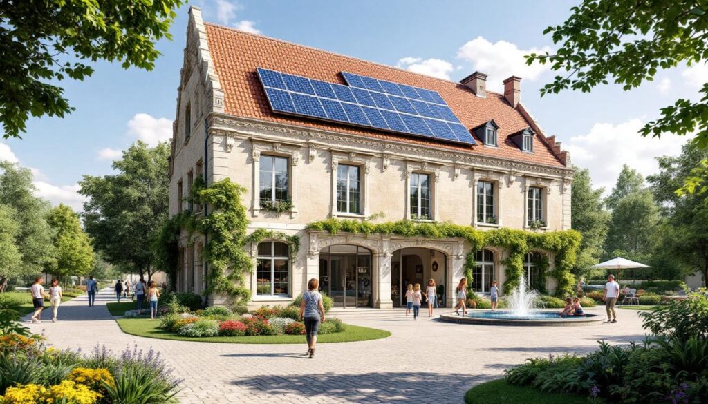 découvrez comment la mairie de chalonnes-sur-loire, emblématique de son patrimoine, a été revitalisée grâce à des solutions de géothermie et à des innovations vertes, alliant modernité et respect de l'environnement.