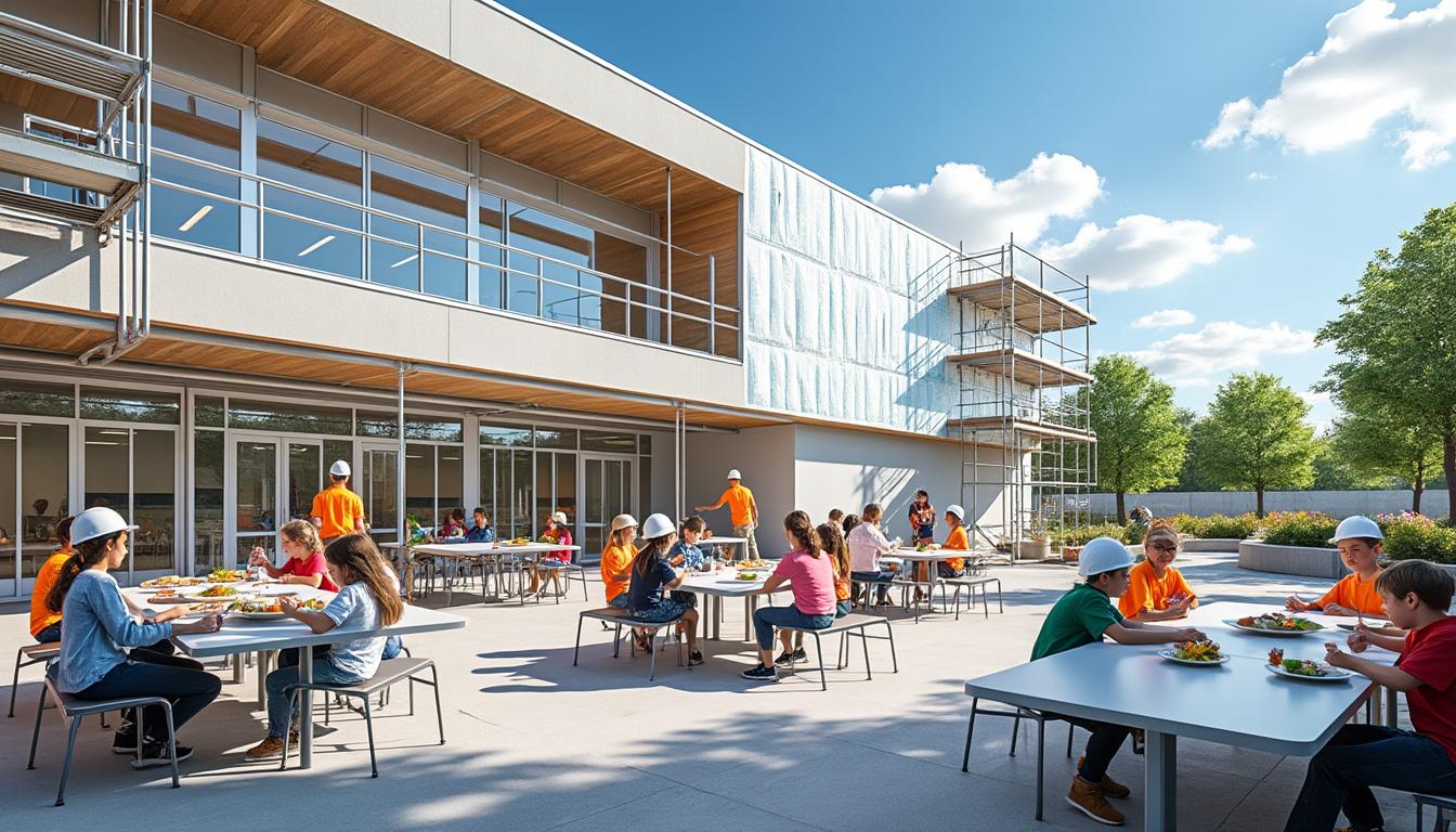 découvrez les rénovations majeures des écoles de saint-chamond cet été : une cantine modernisée pour des repas améliorés, des travaux d'isolation pour un meilleur confort, et de nouvelles plantations pour un cadre scolaire agréable et écologique.