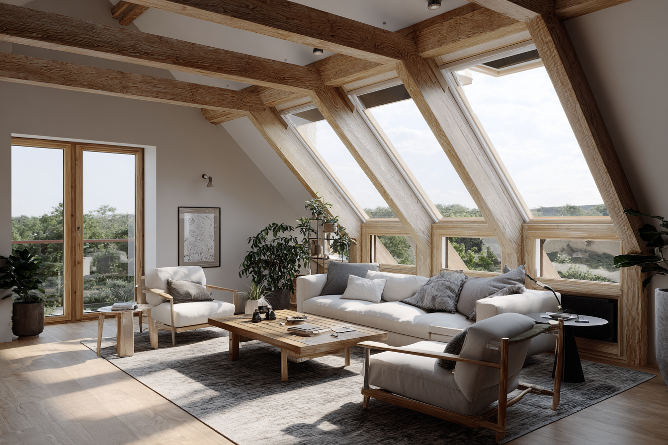 Fenêtres de toit : confort, lumière et efficacité pour les espaces sous combles