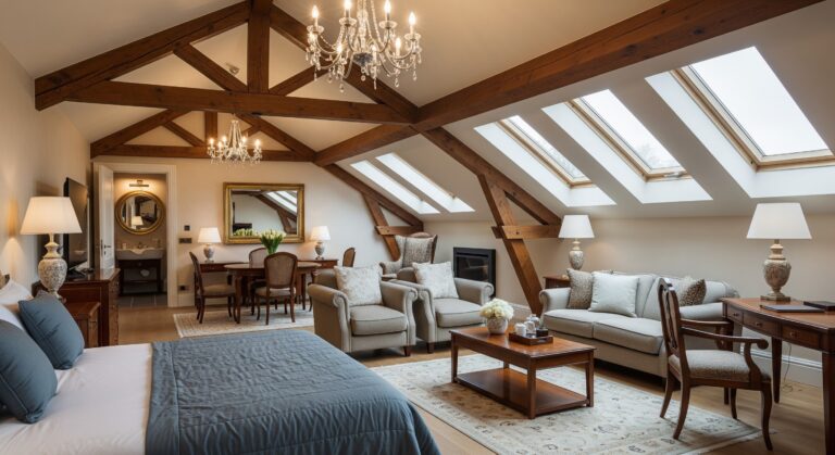 Les meubles dans les combles influencent le confort et l’acoustique de la pièce