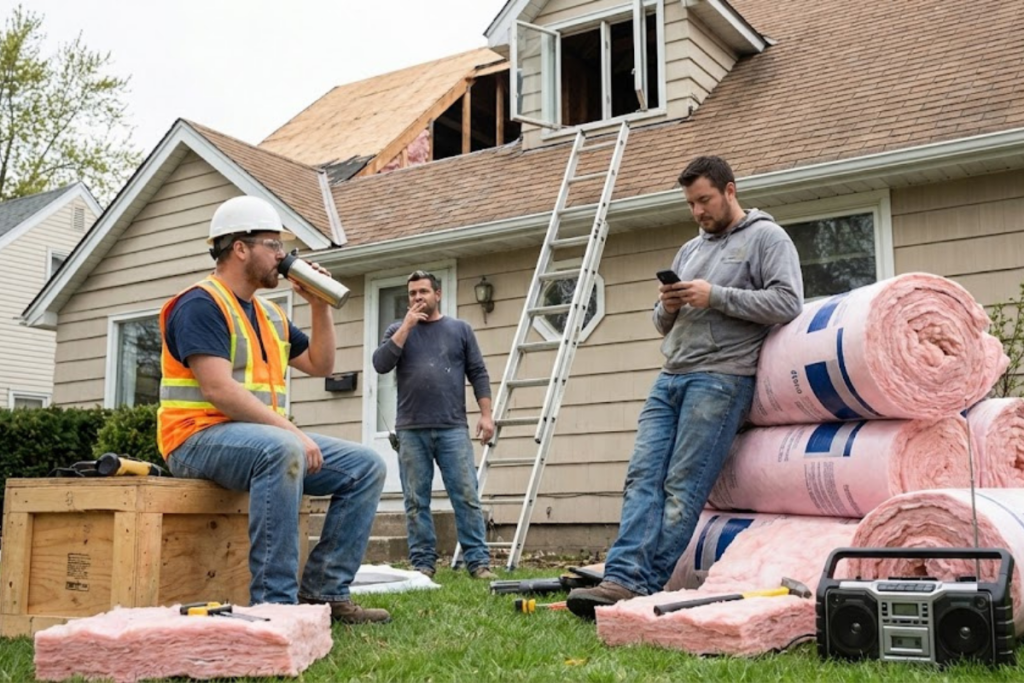 Découvrir comment gérer la température lors des travaux d'isolation de combles
