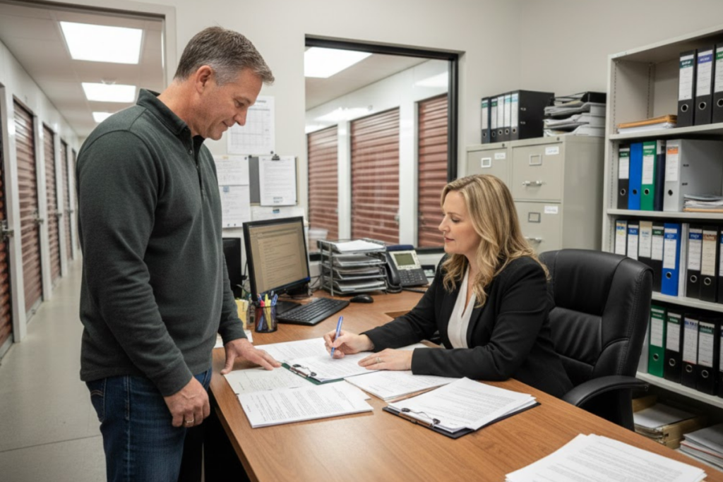 Les contraintes administratives de la location de box de stockage classique