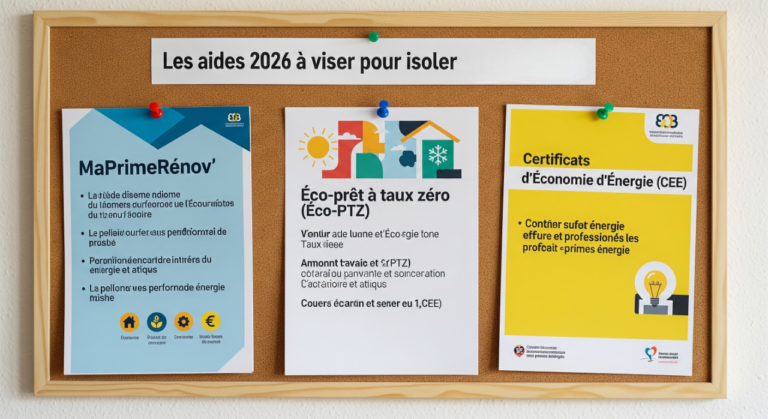 Les aides pour isoler