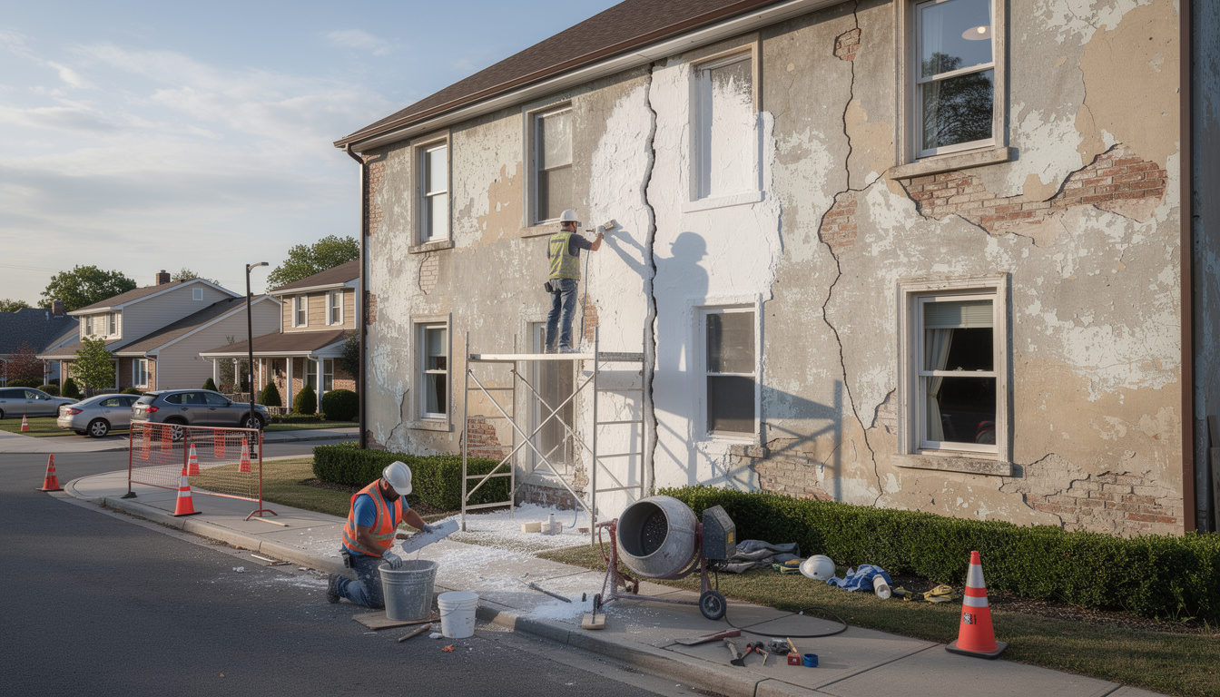 apprenez comment traiter efficacement les fissures lors d'un ravalement de façade à ivry-sur-seine pour protéger et embellir votre bâtiment.