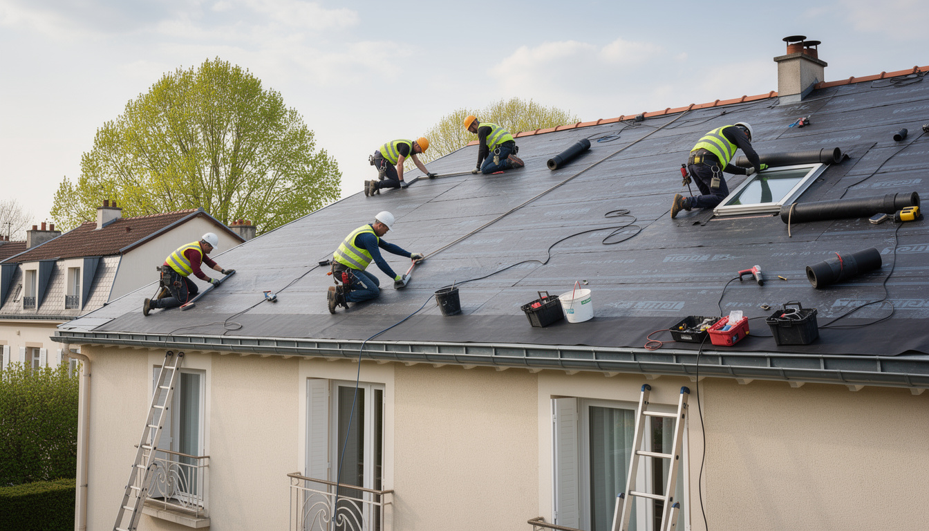 spécialistes en rénovation de toiture à nogent-sur-marne, nous assurons la sécurité et l'étanchéité de votre toit avant les saisons humides pour protéger votre maison efficacement.