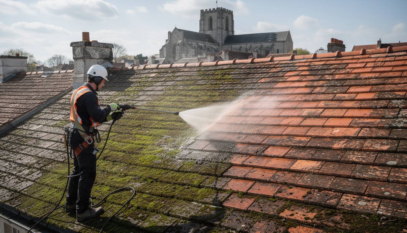 découvrez les erreurs courantes à éviter lors du nettoyage de toiture à montlhéry pour prévenir l'accélération de la porosité et protéger efficacement votre toit.