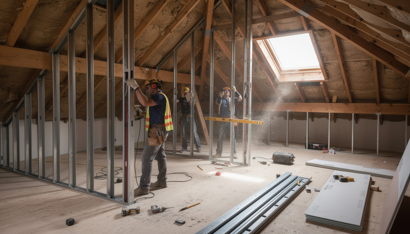 découvrez comment choisir l'épaisseur idéale de cloison en fonction du type de comble pour optimiser isolation et espace.