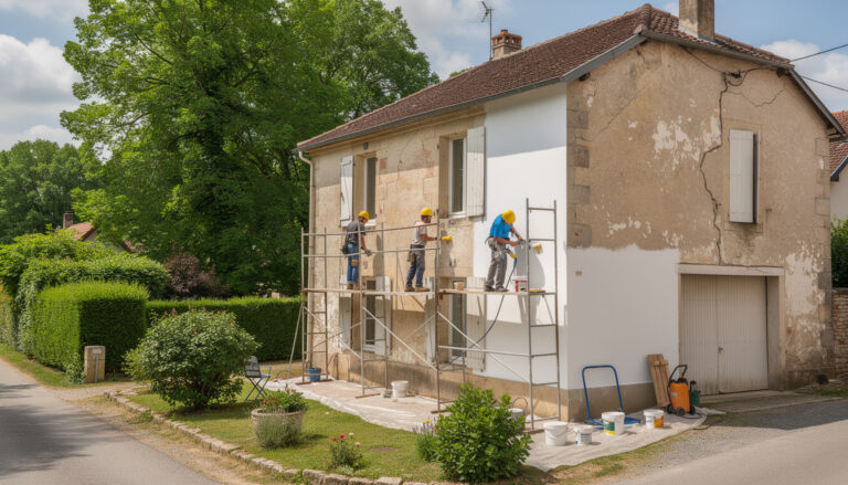 ravalement de façade à boutigny-sur-essonne : valorisez votre bien immobilier tout en protégeant efficacement vos murs contre les intempéries et l'usure.
