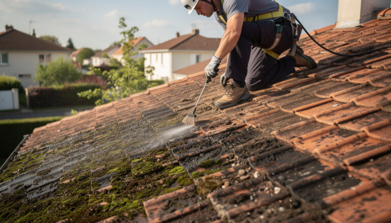 découvrez comment nettoyer une toiture encrassée à orsay sans endommager la couverture, avec des méthodes efficaces et respectueuses des matériaux.