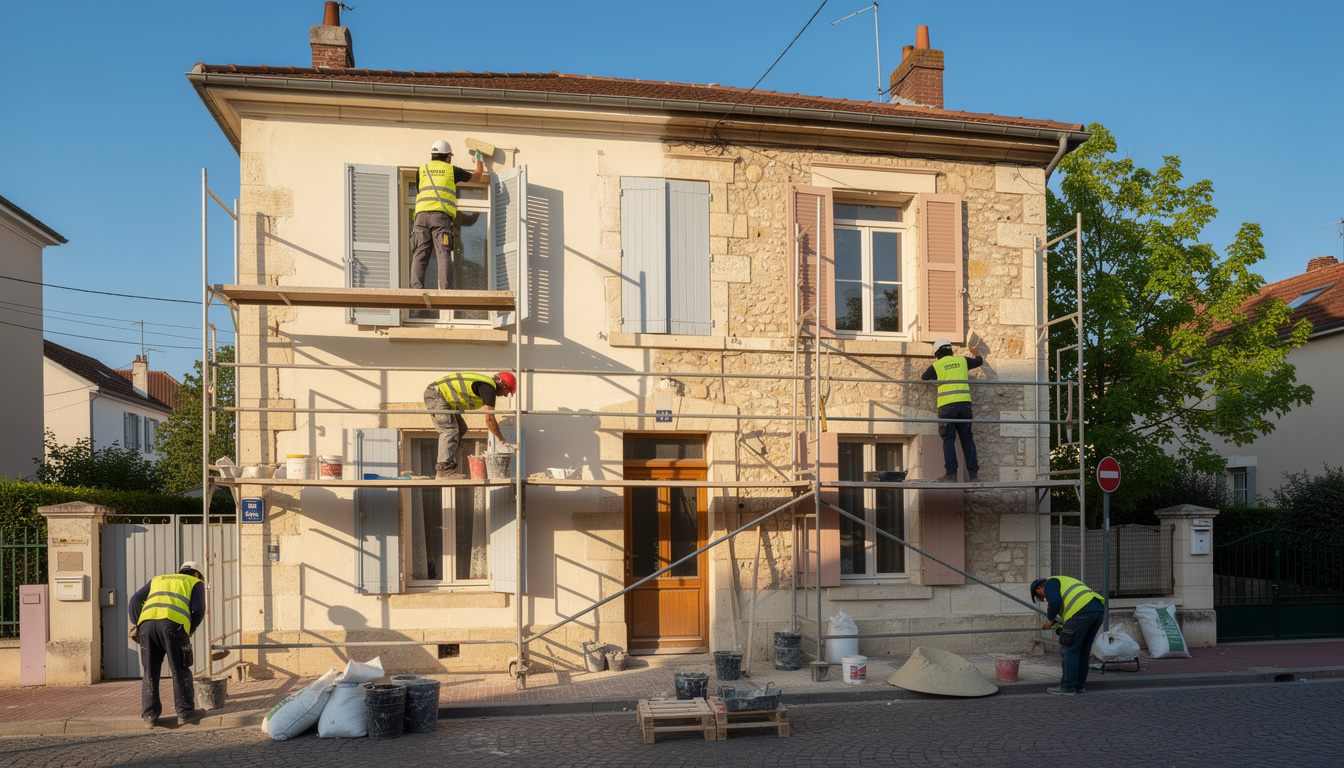 tout ce qu'il faut savoir sur le ravalement de façade à croissy-sur-seine avant de procéder à la peinture : conseils, étapes et réglementations.