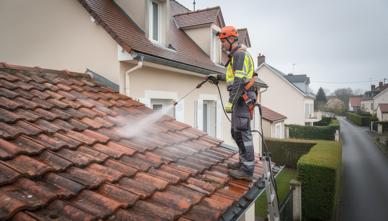 découvrez comment nettoyer une toiture encrassée à garches (92) efficacement et sans endommager la couverture. conseils pratiques pour préserver l'intégrité de votre toit tout en éliminant saletés et mousses.