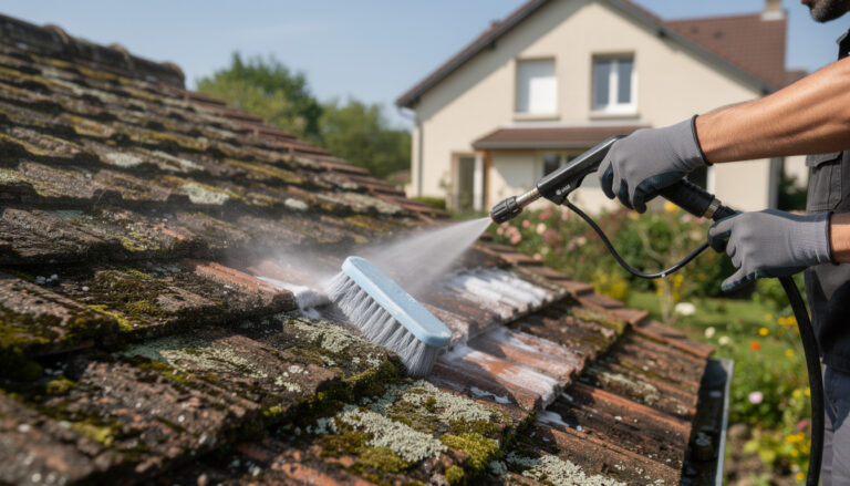 découvrez comment nettoyer une toiture encrassée à garches (92) efficacement sans risquer d'endommager la couverture. conseils pratiques et méthodes douces pour préserver votre toiture.