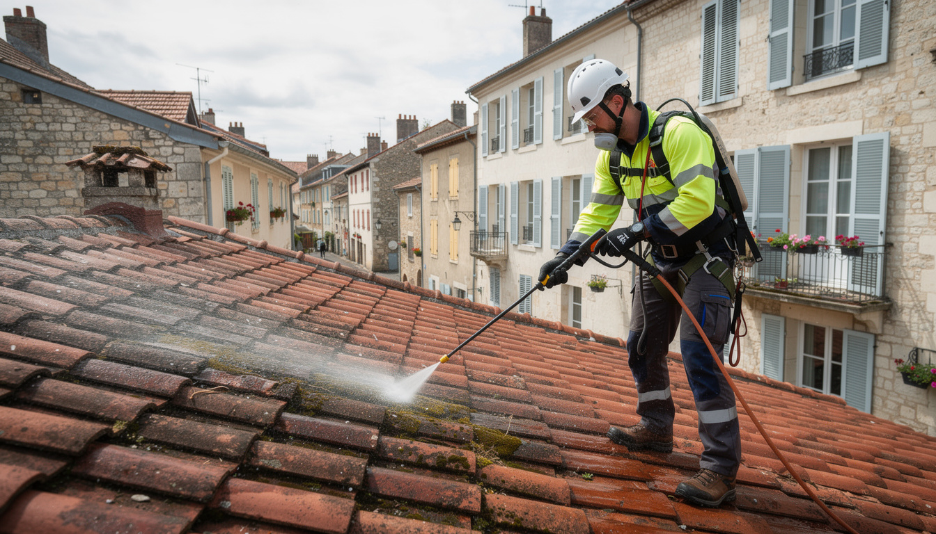 découvrez comment nettoyer une toiture encrassée à louveciennes efficacement et sans endommager la couverture. nos conseils pratiques pour préserver votre toit tout en éliminant saletés et mousses.