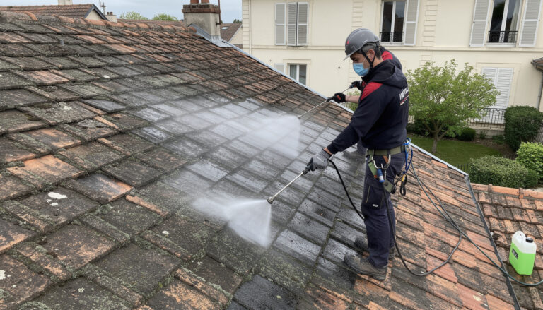 découvrez comment nettoyer une toiture encrassée à louveciennes efficacement tout en préservant l'intégrité de votre couverture.