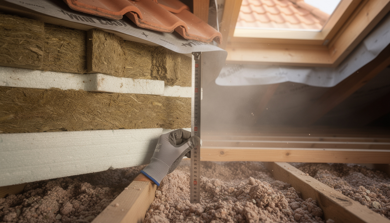 découvrez comment choisir l'épaisseur d'isolation des combles nécessaire pour atteindre un coefficient de résistance thermique (r) de 8 et optimiser l'efficacité énergétique de votre maison.