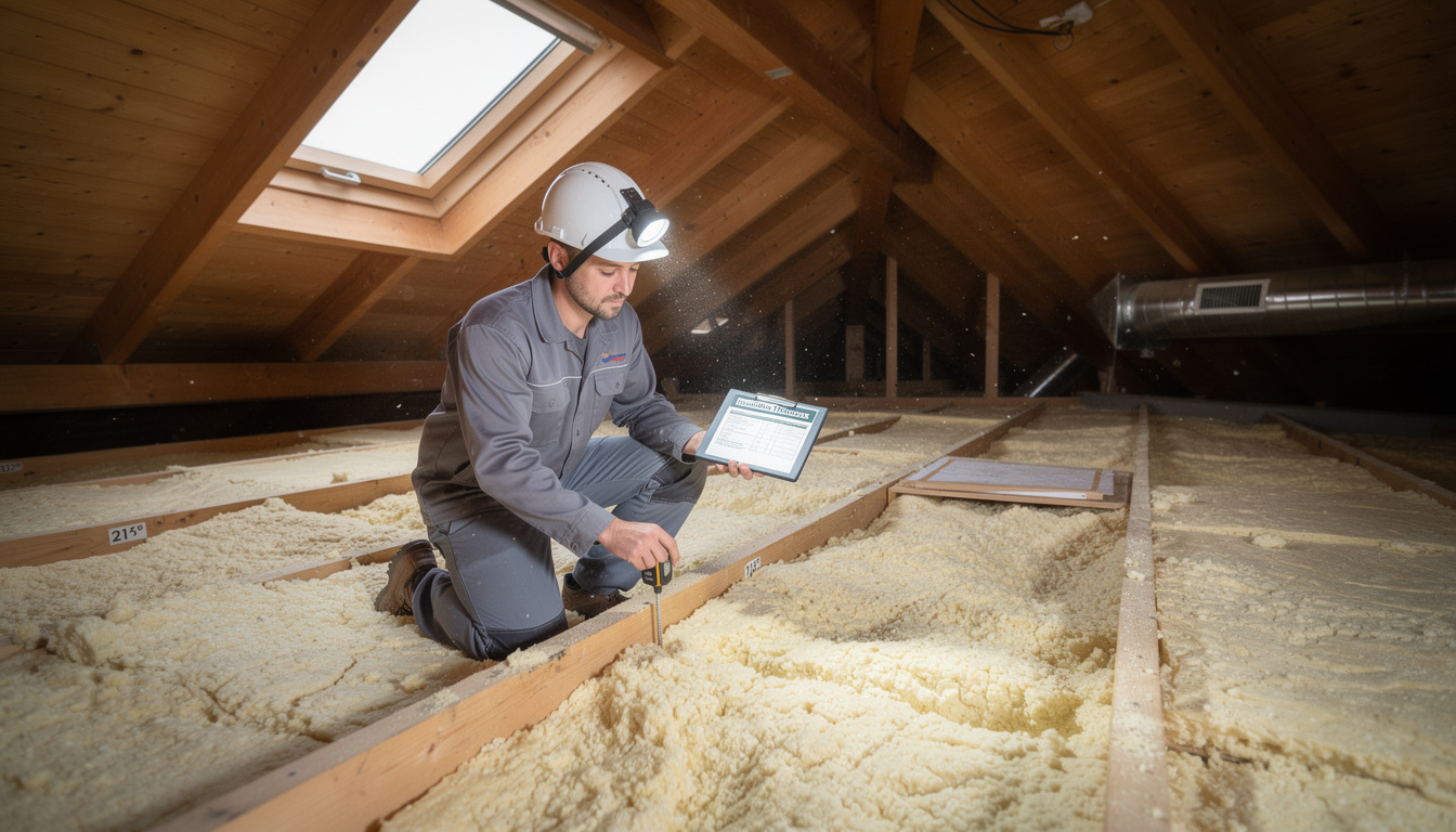 découvrez quelle épaisseur d'isolation des combles est nécessaire pour atteindre un coefficient de résistance thermique (r) de 8, afin d'améliorer l'efficacité énergétique de votre habitation.