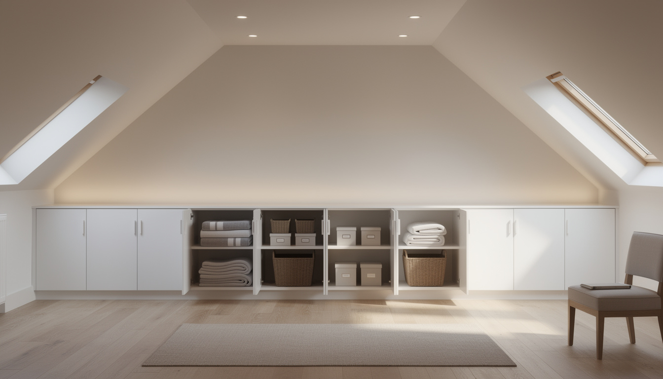 découvrez des astuces efficaces pour optimiser le rangement des meubles dans les combles bas et maximiser l'espace disponible.