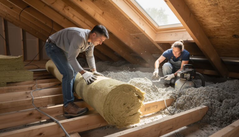 découvrez les avantages des rouleaux et du vrac pour isoler un plancher de comble et choisissez l'isolant le plus adapté à vos besoins en efficacité et en installation.