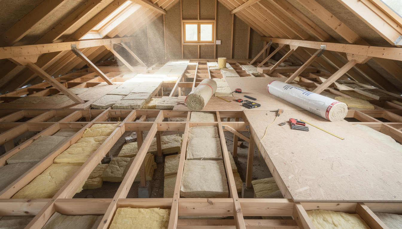 découvrez les avantages des isolants en rouleaux et en vrac pour le plancher de vos combles et choisissez la solution la plus adaptée à vos besoins d'isolation.