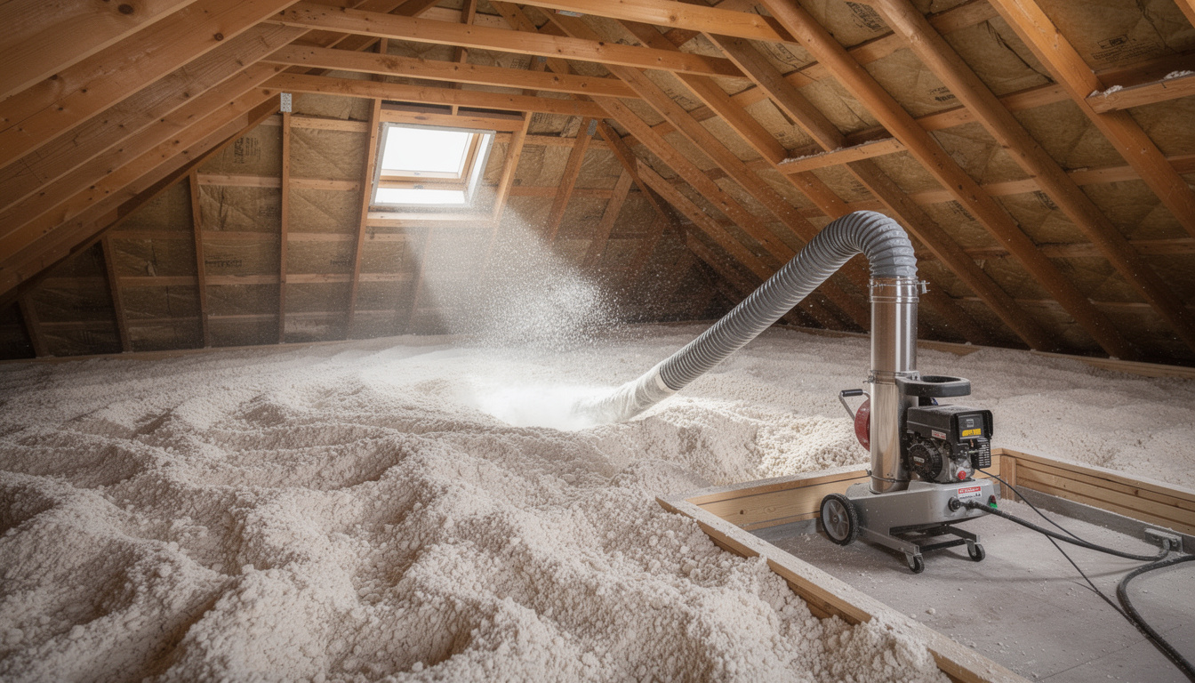 découvrez les avantages et inconvénients de l'isolation des combles soufflée versus l'isolation en rouleau pour choisir la meilleure solution énergétique et économique pour votre maison.