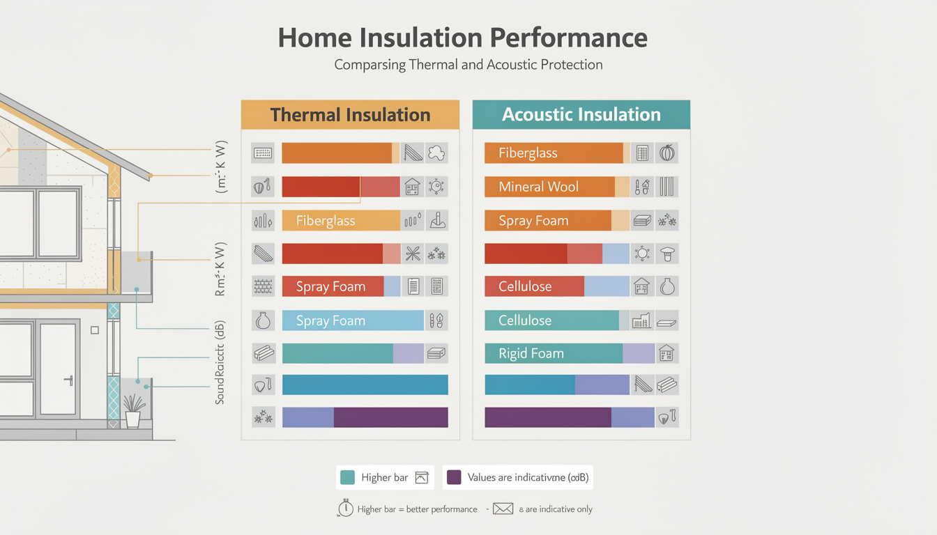 découvrez les différences entre l'isolation des combles soufflée et l'isolation en rouleau pour choisir la solution la plus efficace et adaptée à votre habitation.