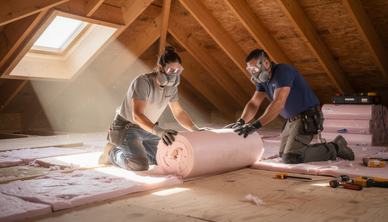 découvrez les avantages et inconvénients de l'isolation des combles par soufflage et par rouleau pour choisir la méthode la mieux adaptée à vos besoins.