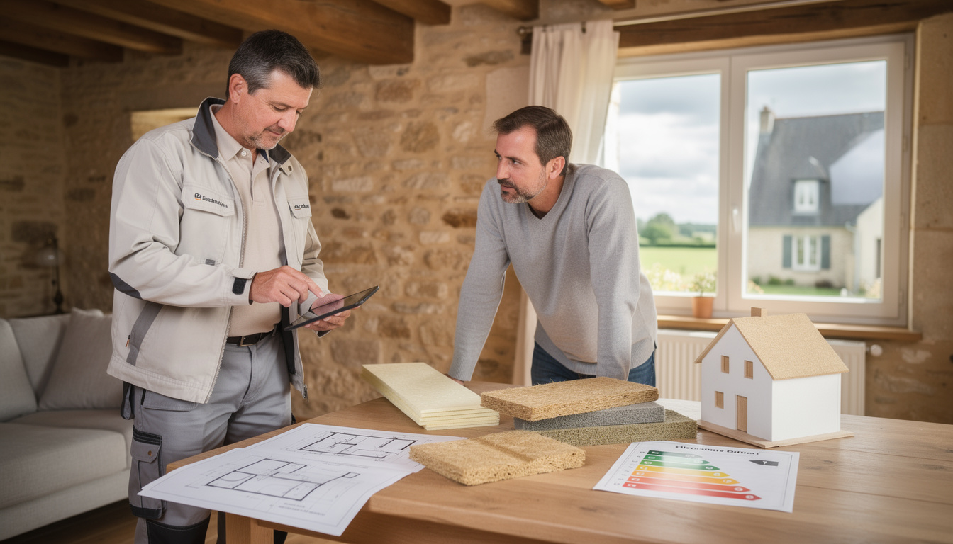 trouvez un artisan qualifié en normandie pour vos travaux d'isolation. demandez un devis rapidement et facilement pour améliorer le confort de votre maison.