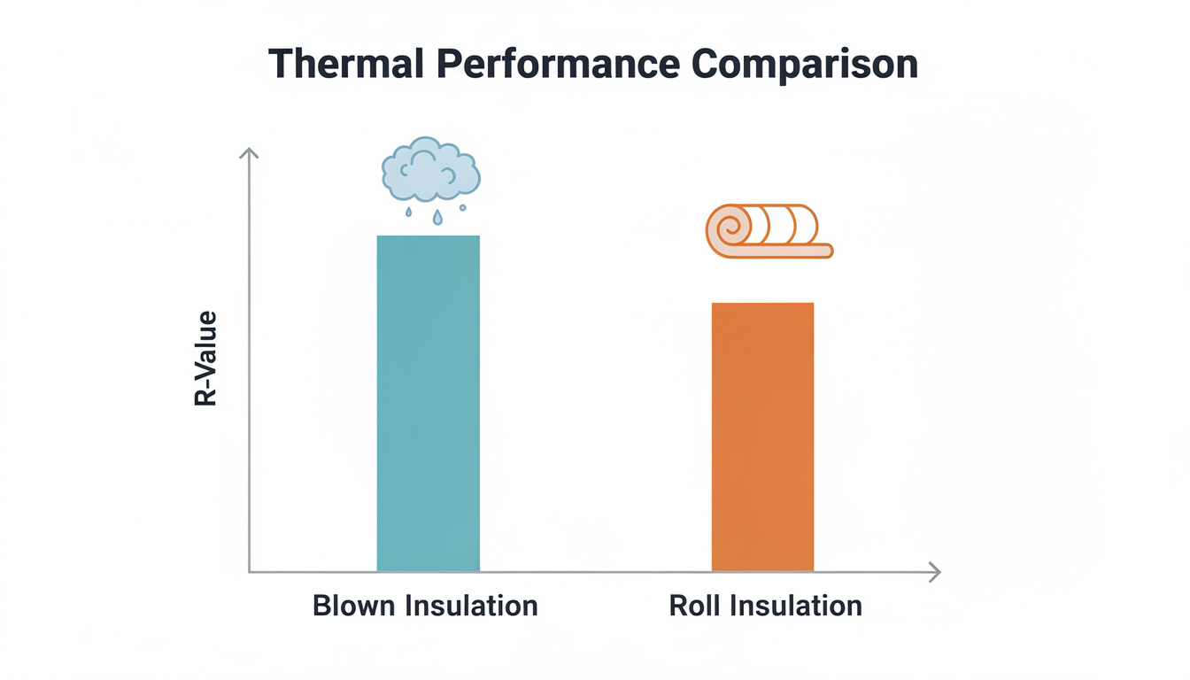 découvrez les avantages et inconvénients de l'isolation des combles soufflée comparée à l'isolation en rouleaux pour bien choisir la solution adaptée à votre habitation.