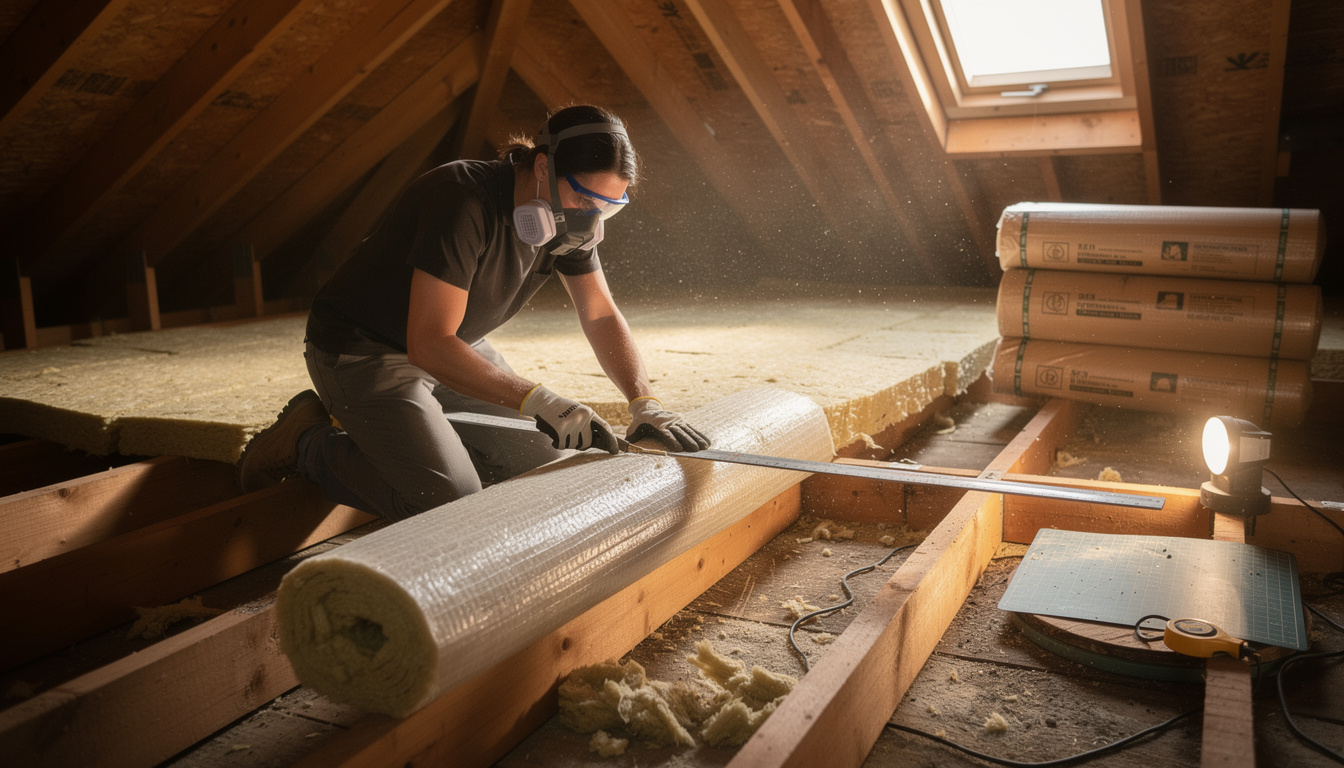 découvrez les avantages et inconvénients de l'isolation des combles soufflée comparée à l'isolation en rouleaux pour choisir la meilleure solution thermique et économique pour votre maison.
