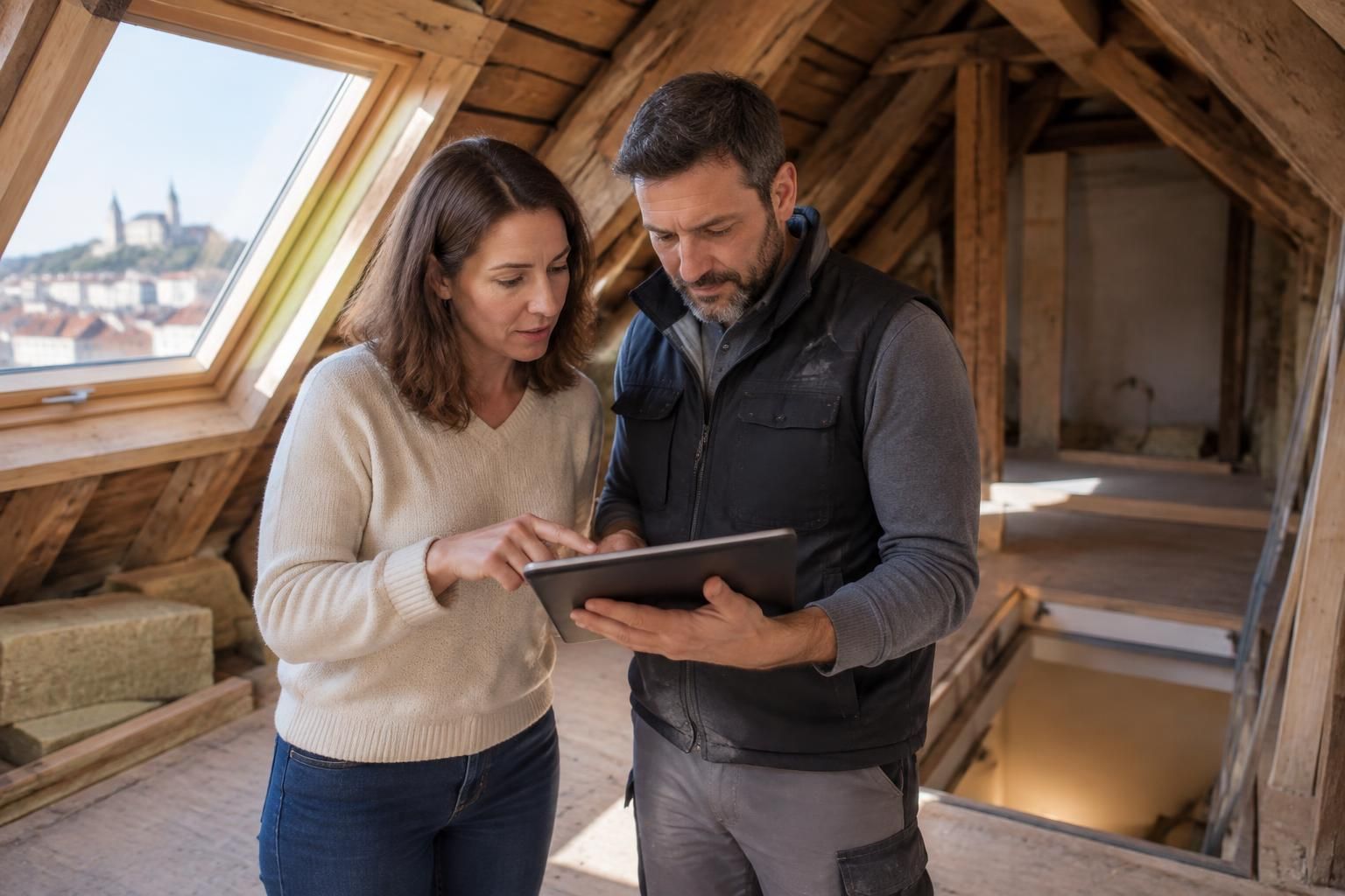 trouvez un artisan certifié rge près de chez vous pour isoler vos combles à lyon et améliorer le confort thermique de votre logement.