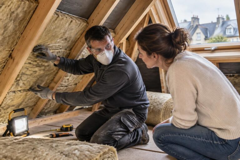 améliorez le confort de votre logement et réduisez vos factures grâce à l’isolation des combles à rennes par un artisan certifié rge.